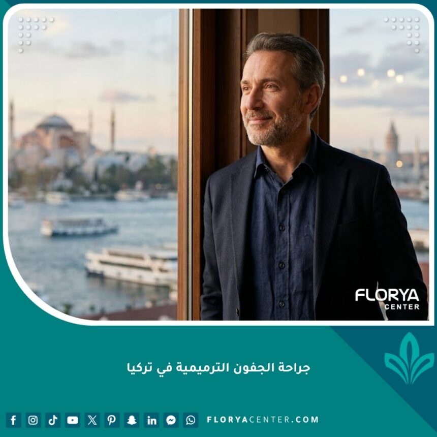 رجل واثق بنتائج جراحة الجفون الترميمية في إسطنبول تركيا