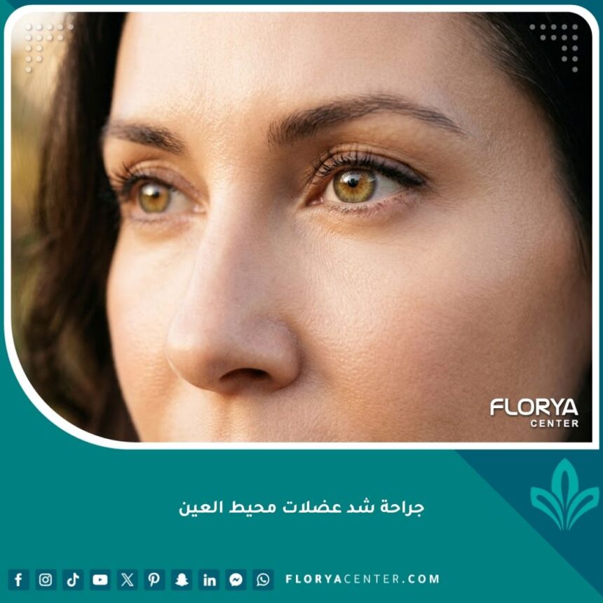 نتائج جراحة شد عضلات محيط العين تظهر عيون شابة ومشدودة وبشرة خالية من التجاعيد.