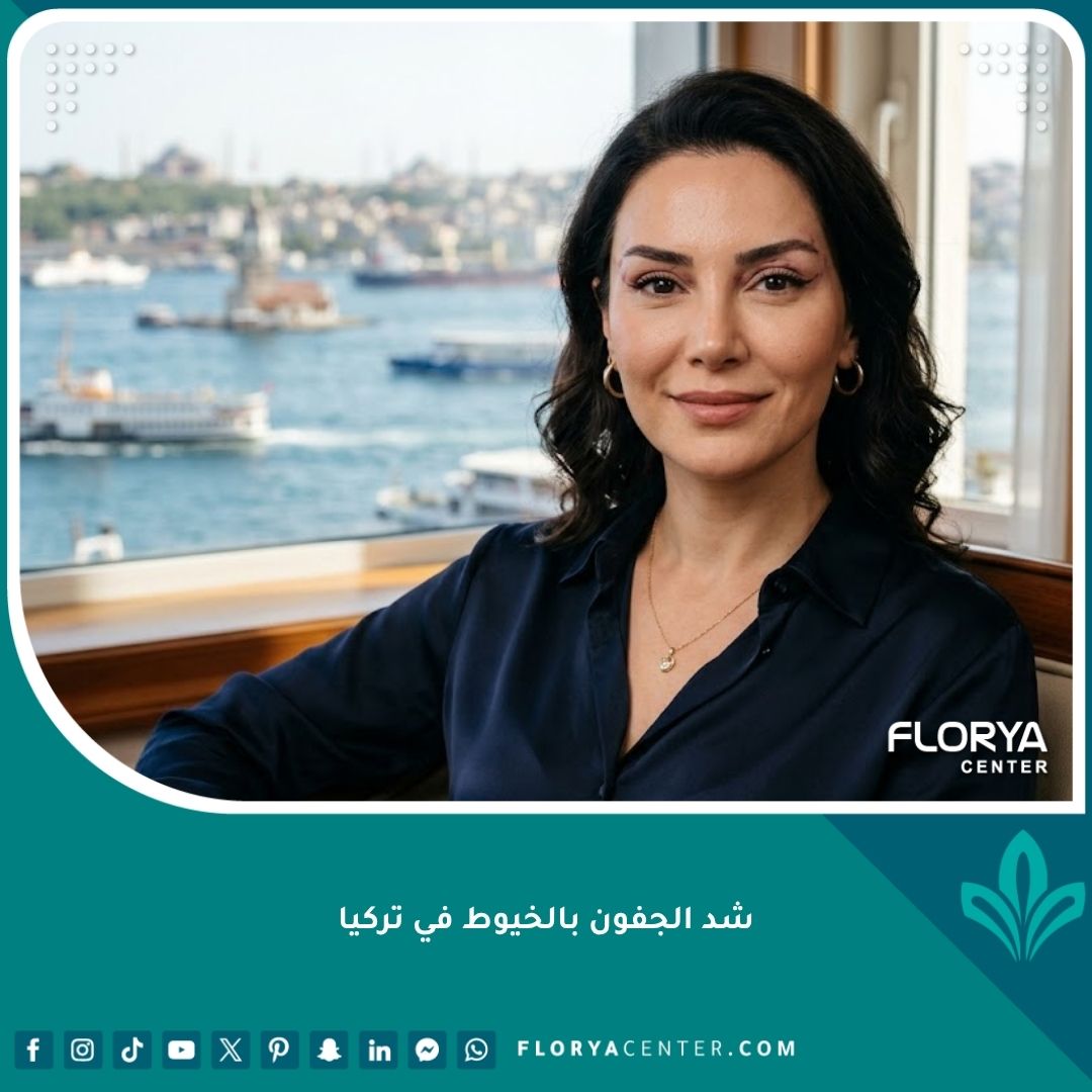 شد الجفون بالخيوط في تركيا للحصول على مظهر عيون القطة (Fox Eyes).