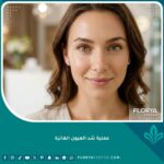 صورة مقربة تظهر جمال وشباب العينين بعد عملية شد العيون الغائرة والتخلص من المظهر المتعب.