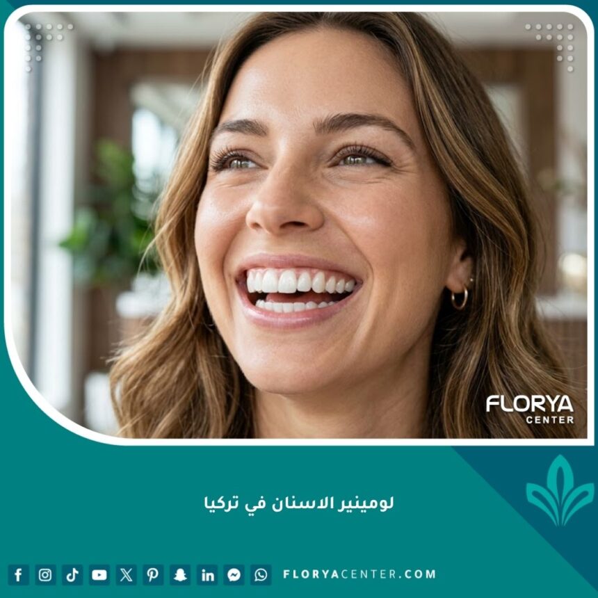 لومينير الاسنان في تركيا 1 ابتسامة ناصعة البياض وطبيعية بعد تركيب لومينير الاسنان في تركيا بدون برد.