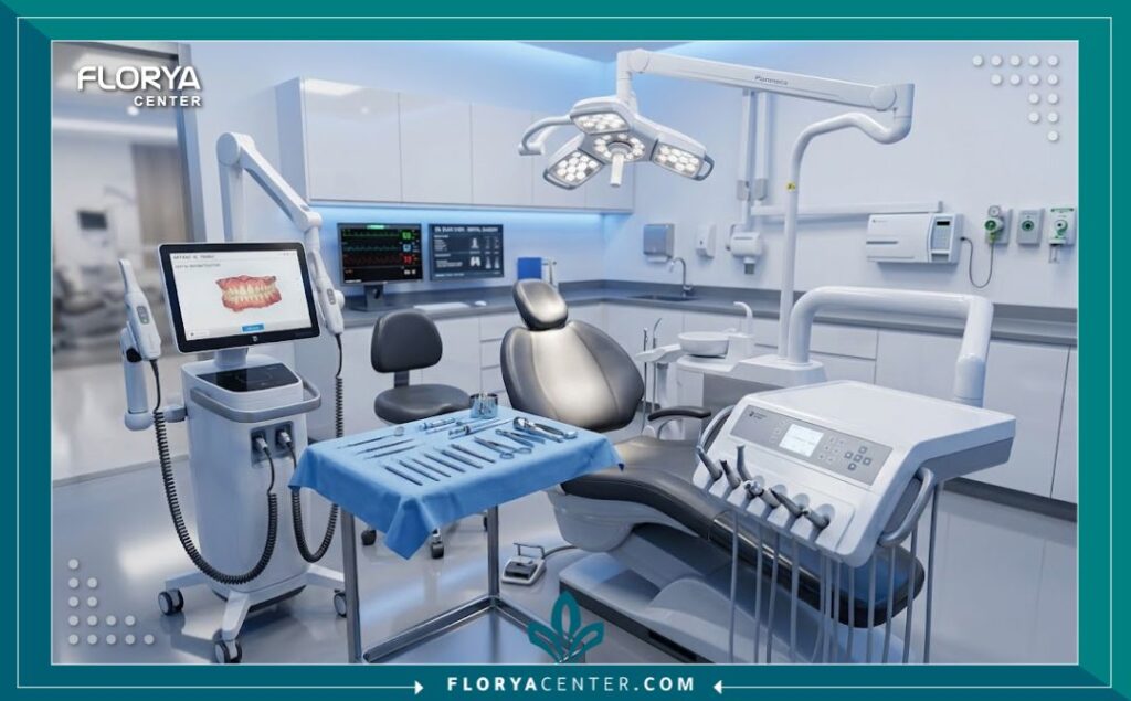 ارخص دولة لزراعة الاسنان 4 غرف جراحة زراعة الأسنان المجهزة بأحدث التقنيات الطبية في مراكز زراعة الأسنان الدولية.