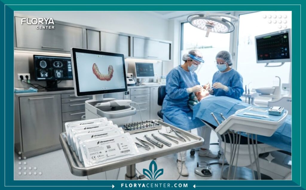 غرفة عمليات حديثة لتجهيز زرعات الأسنان الألمانية بأحدث التقنيات الطبية