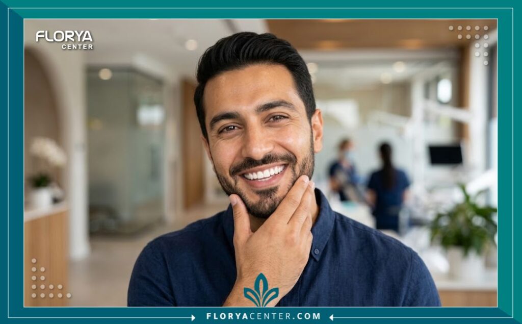 سعر استشارة زراعة الاسنان 5 ابتسامة صحية وواثقة لمريض بعد تقييم الأسنان والحصول على خطة زراعة أسنان ناجحة وسعر استشارة زراعة الاسنان.