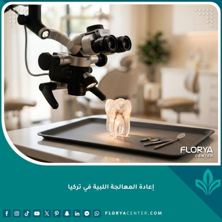 إعادة المعالجة اللبية في تركيا باستخدام أحدث أجهزة الميكروسكوب الطبي في عيادات الأسنان.