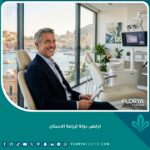 أرخص دولة لزراعة الأسنان - مريض بابتسامة جذابة بعد إجراء زراعة الأسنان في مركز طبي حديث.