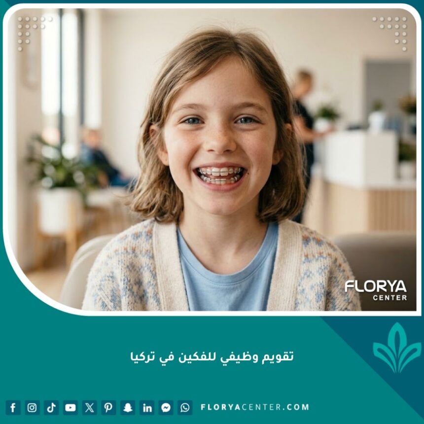 تقويم وظيفي للفكين في تركيا 1 صورة لطفل يبتسم بثقة تبرز نجاح التقويم الوظيفي للفكين في تركيا.