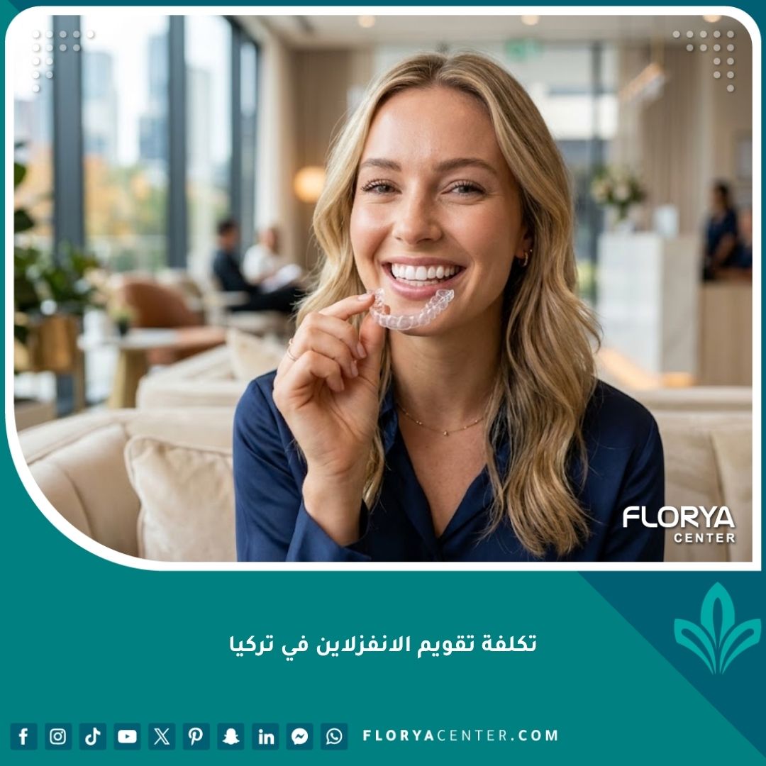 تكلفة تقويم الانفزلاين في تركيا - ابتسامة مشرقة باستعمال التقويم الشفاف المتحرك في أفضل عيادات تركيا.