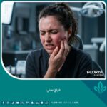 صورة تعبيرية لشخص يمسك فكه ويعاني من ألم شديد جداً بسبب خراج سني، تبرز الحاجة الملحة للعلاج الطبي الطارئ.
