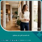 صورة تعبيرية لامرأة تتمتع بالثقة والصحة بعد إجراء جراحة شد الجسم الكلي على مرحلتين بأمان تام.
