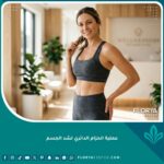 نتائج عملية الحزام الدائري لشد الجسم للحصول على قوام متناسق وخصر منحوت بشكل مثالي.