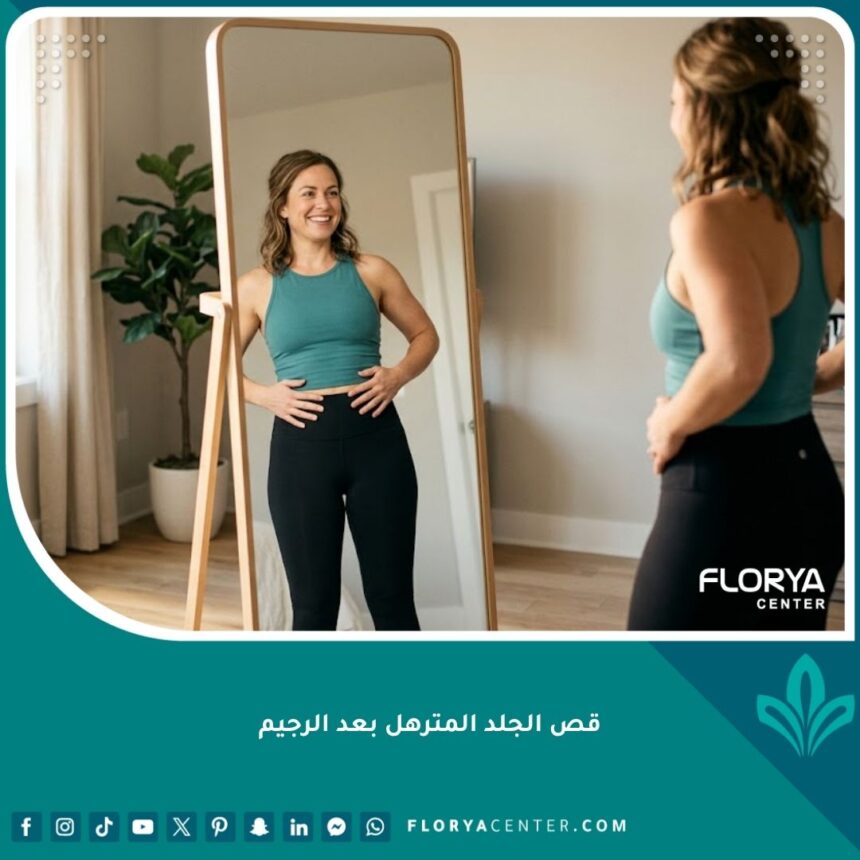 قص الجلد المترهل بعد الرجيم 1 امرأة سعيدة تحتفل بنجاح رحلة الدايت وتستعد لتتويجها بإجراء عملية قص الجلد المترهل بعد الرجيم.