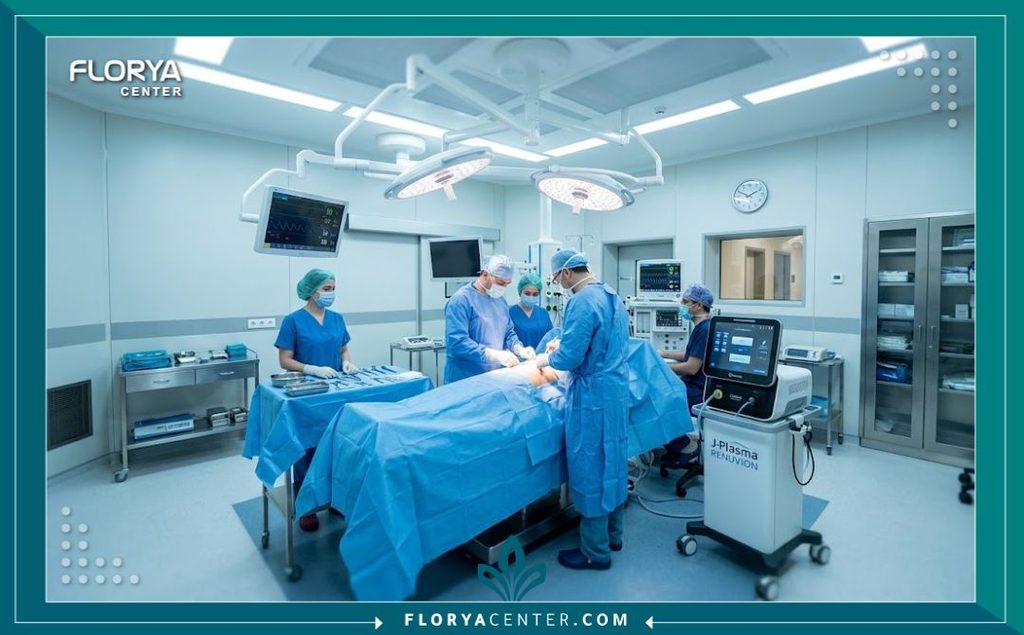 أرخص أسعار جلسات الجي بلازما 4 غرفة عمليات معقمة ومجهزة بأحدث أجهزة الجي بلازما لشد الجسم في أفضل مستشفيات التجميل