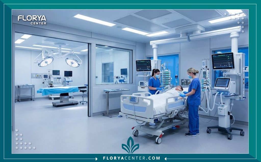 غرف العناية المركزة والعمليات المجهزة بأحدث التقنيات لضمان أمان عمليات شد الجسم المعقدة
