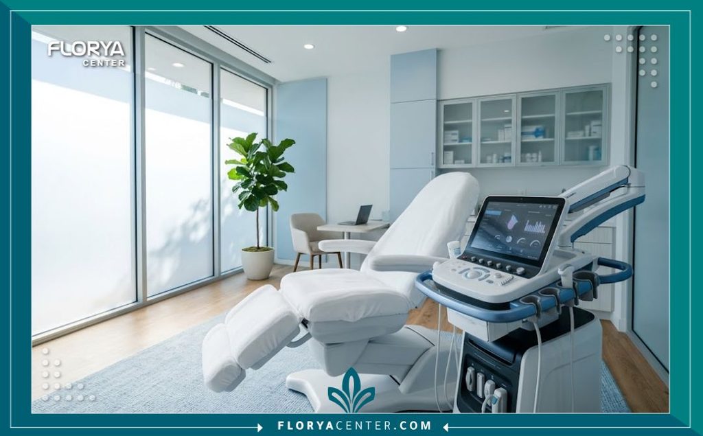 تقنية الثيرميفا (ThermiVa) للشد المتخصص 4 غرفة تجهيزات حديثة ومعقمة في عيادة تجميلية لتطبيق جلسات تقنية الثيرميفا لشد الأنسجة بأعلى معايير الأمان.