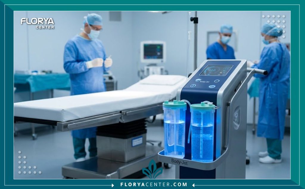 دمج الشفط المائي (Body-Jet) مع الاستئصال الجراحي 4 غرفة عمليات حديثة مجهزة بأحدث تقنيات جهاز الشفط المائي (Body-Jet) لإجراء الجراحات التجميلية الدقيقة بأمان.