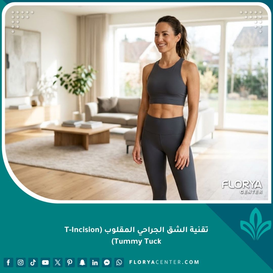 نتائج مذهلة بعد عملية تقنية الشق الجراحي على شكل مرساة لشد البطن ونحت القوام.