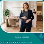 امرأة سعيدة بقوام متناسق بعد إجراء عملية شد الترهلات بعد اوزمبك في عيادة تجميل.