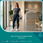 صورة عالية الجودة توضح نتائج عملية استئصال الجلد الزائد من الجذع وشد البطن والخصر.
